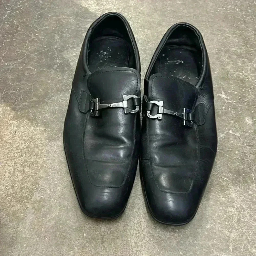 Salvatore ferragamo horsebit classic shoes
